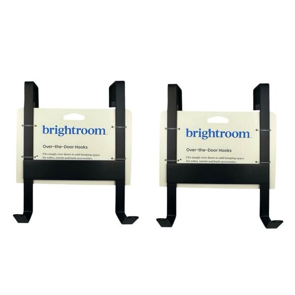 Brightroom Over-The-Door Hooks - 2 Pack - Picture 1 of 4